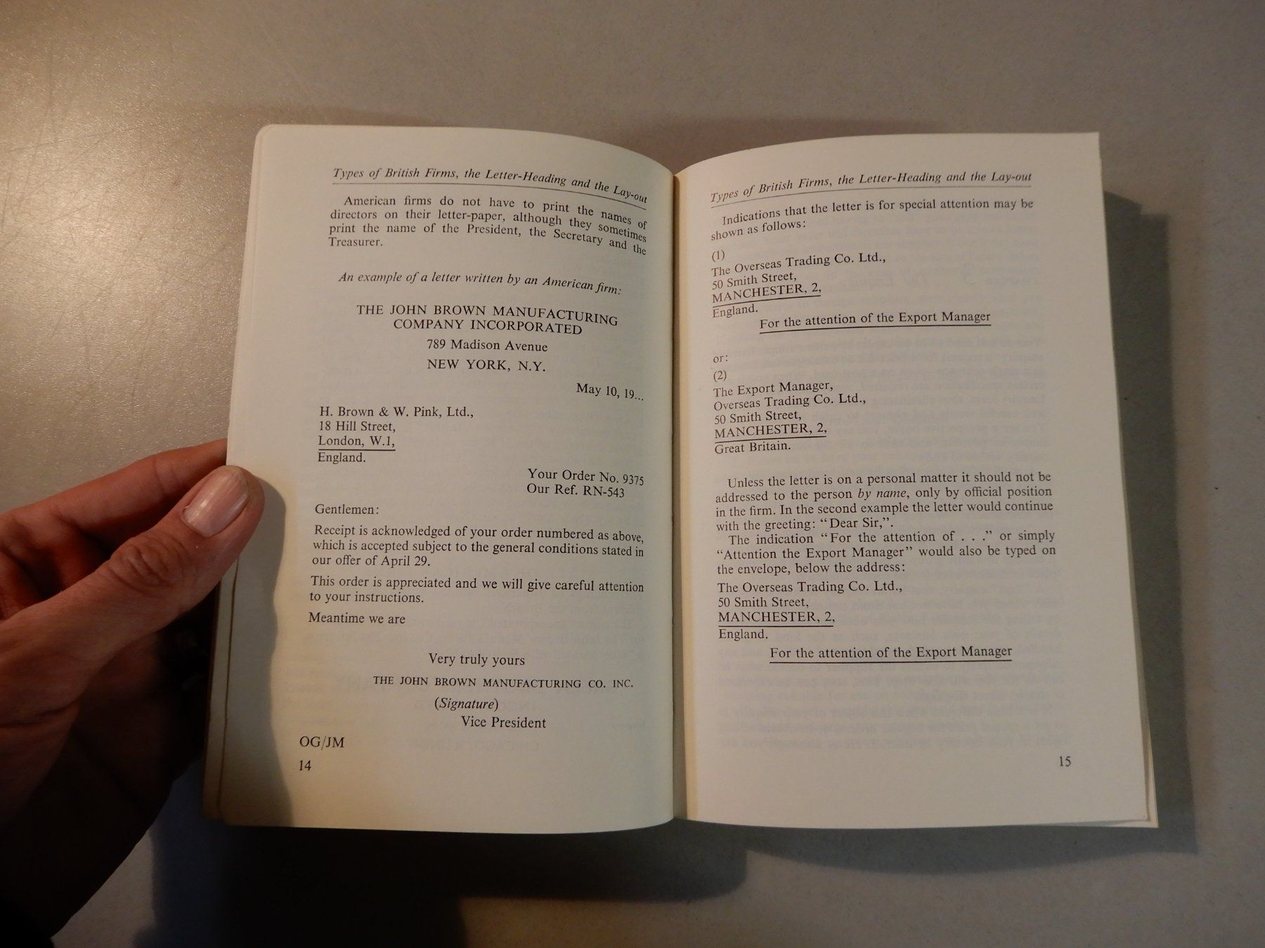 Bücher: Modern English Business Letters, 1962 – Gebraucht aus Erstfeld von Mario_boe0 5