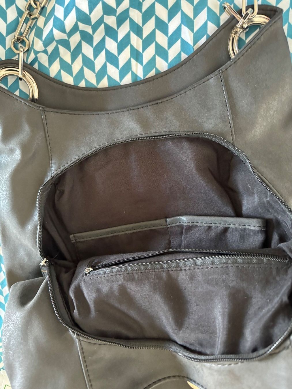 Borse da donna: Sac noir anthracite porté épaule – Nuovo (secondo la descrizione) da Vandoeuvres venduto da Zoccoli11 5