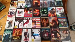 DVD Sammlung 24 Filme diverse Genres guter Zustand