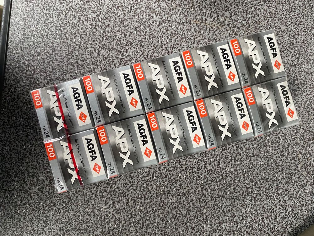 10 Stk Agfa APX Pro 135 24 Schwarzweiss (Gebraucht) in Seeberg für CHF ...