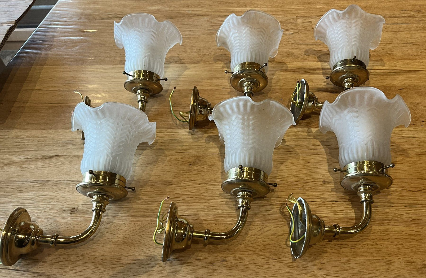Lampade: 6x Vintage Wandlampen – Usato da Zweisimmen venduto da trini5 2