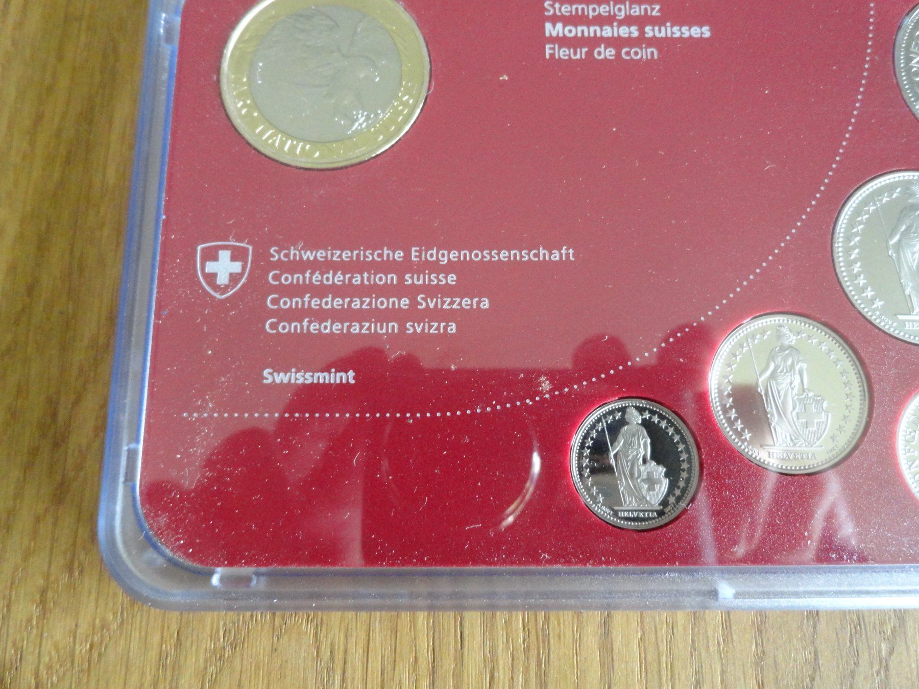 Tutti le monete: Schweizer Münzsatz 2008 - Steinadler - Stempelglanz – Nuovo (secondo la descrizione) da Gerlafingen venduto da Shiva_74 5