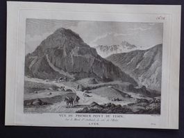 Ticino Vue premier pont du Tesin