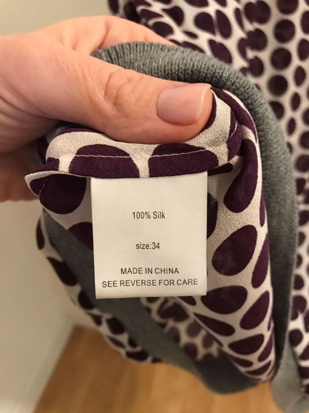 Tuniken: CUSTOMMADE Top Tunica Silk Seide Gr 34CH/DE – Neu (gemäss Beschreibung) aus Ebmatingen von dartim 3