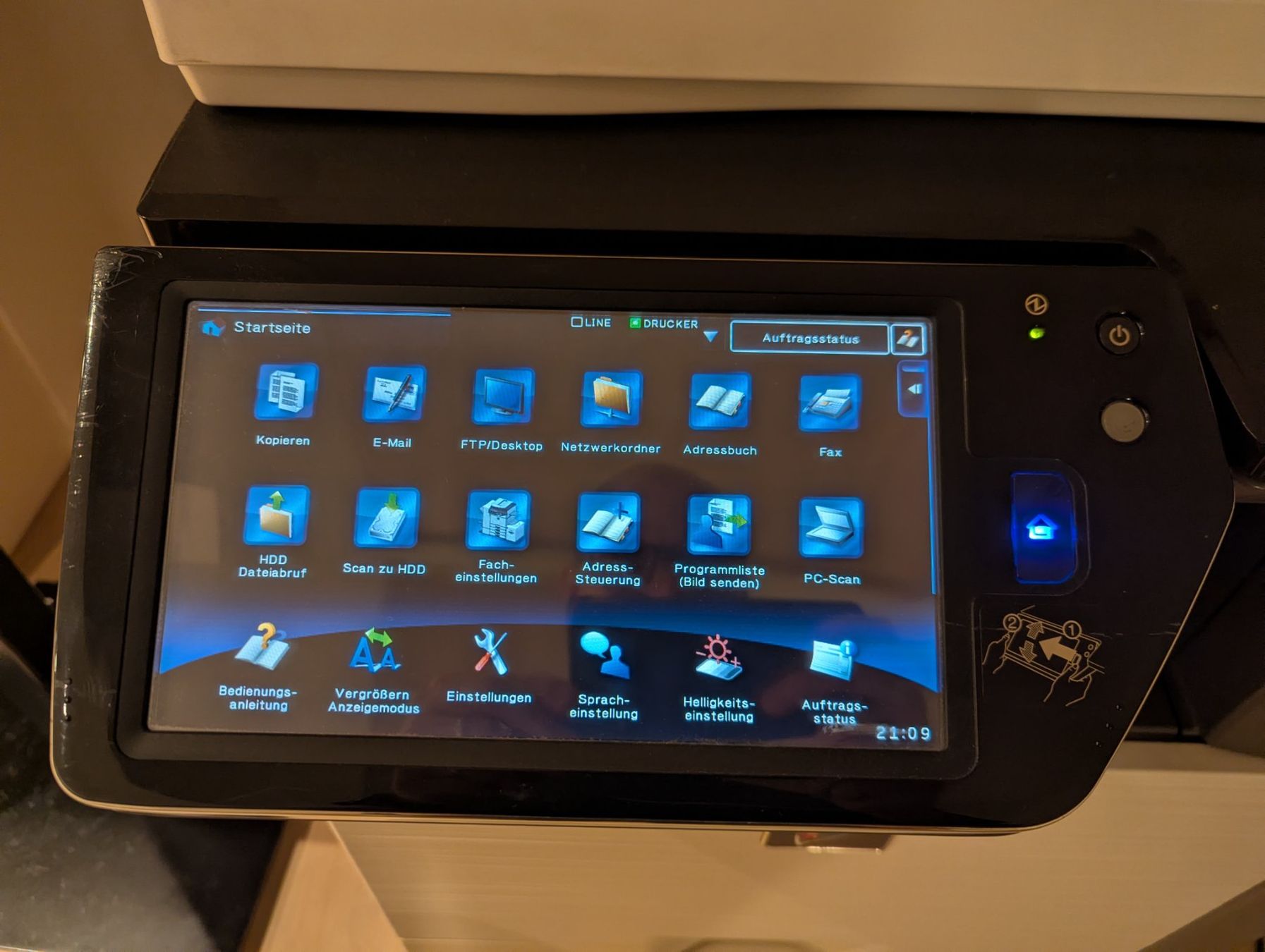 Sharp Stampanti: Sharp MX-5112N Multifunktionsdrucker gebraucht – Usato da Steinerberg venduto da Speedtell 3