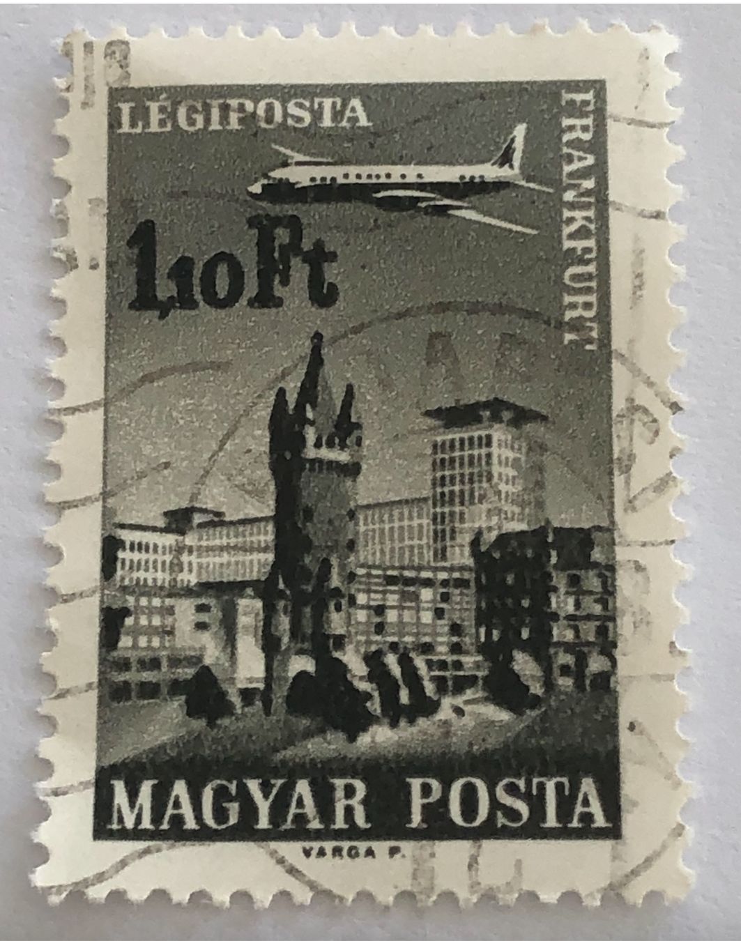 Tutti i francobolli: Briefmarke aus Ungarn gestempelt – Usato da Aarau venduto da Angi-007