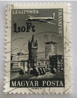 Briefmarke aus Ungarn gestempelt