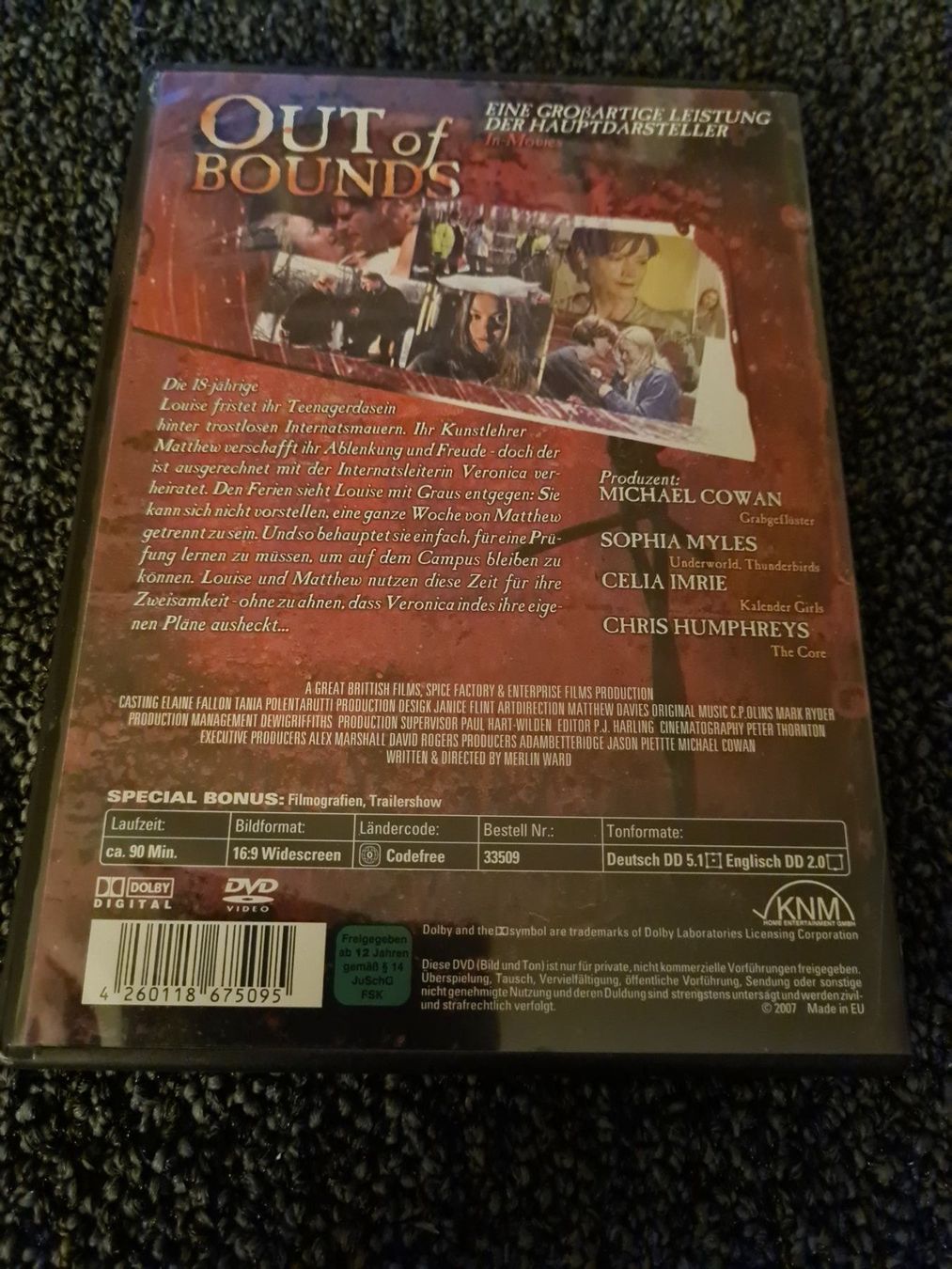 Tutti i DVDs: OUT OF BOUNDS(5975) – Usato da Ruswil venduto da jan_bxl5 1