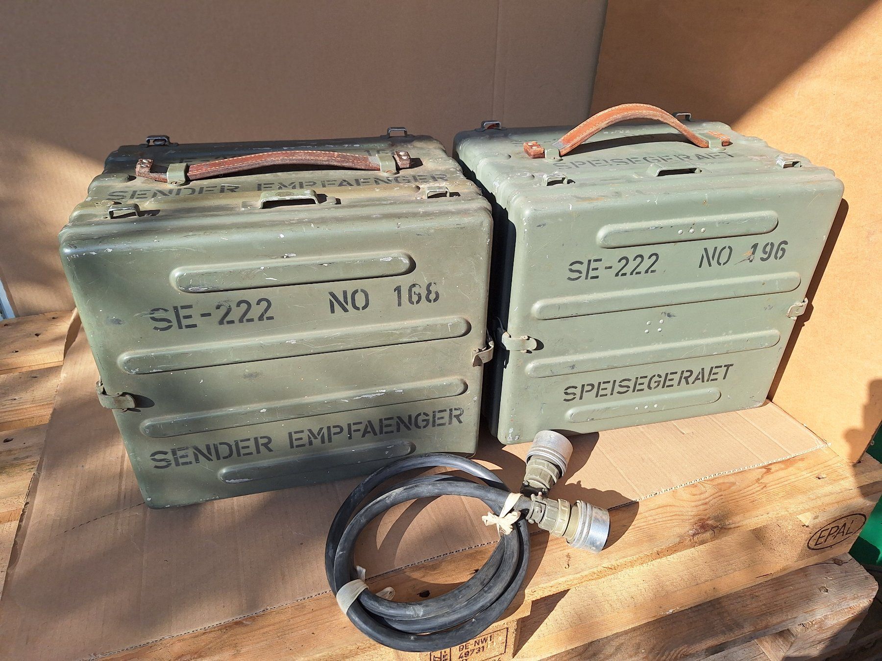 Radiocomunicazione: Schweizer Armee  SE-222 – Difettoso da Madiswil venduto da 20gls 2