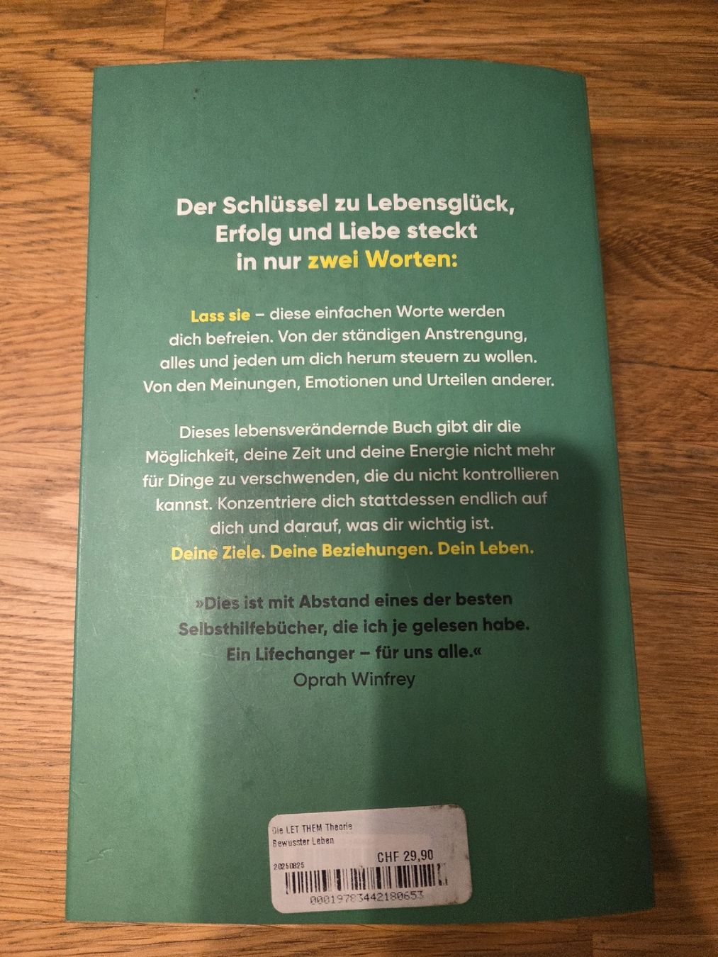 Die Let Them Theorie, Buch von Mel Robbins (Neu (gemäss