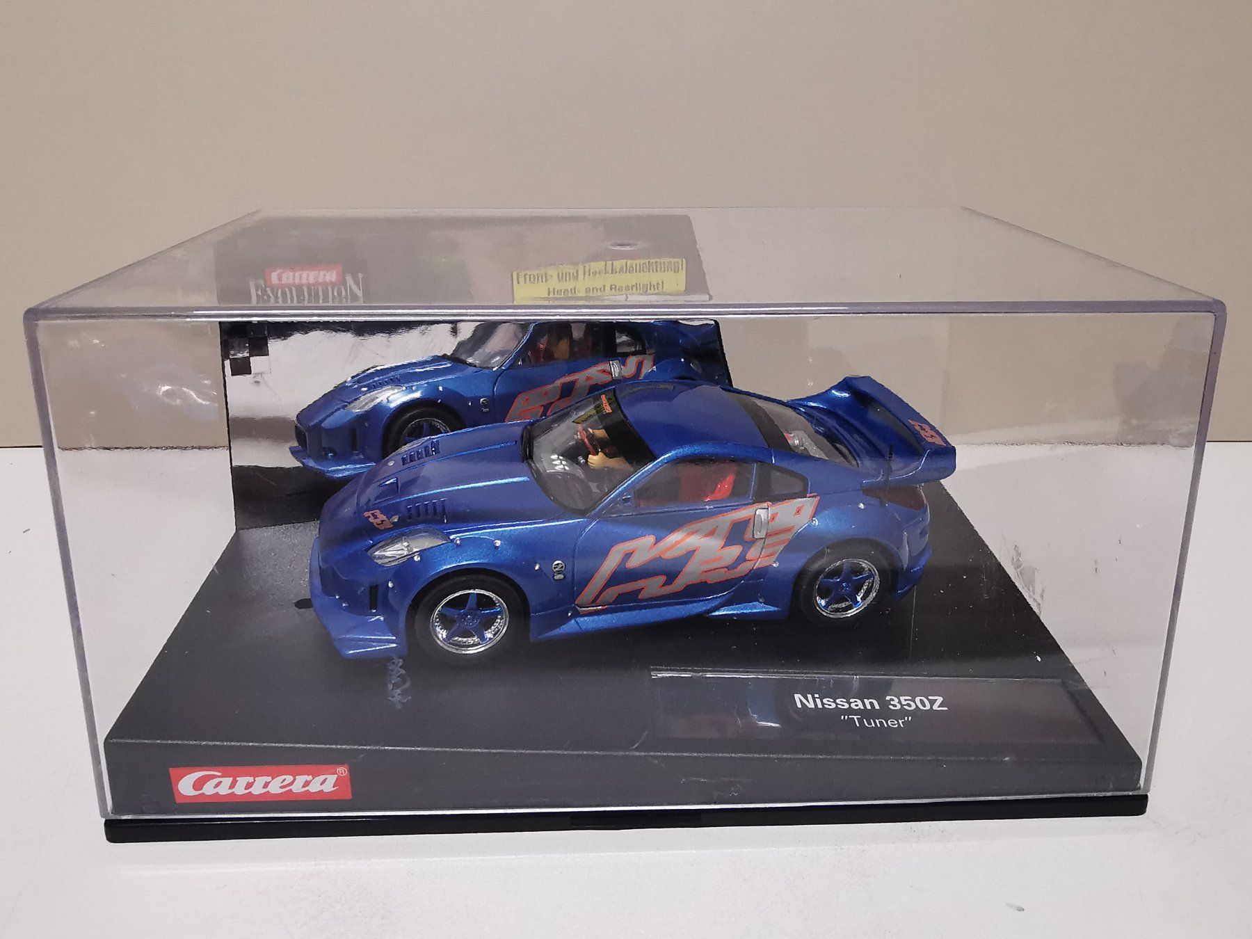 Carrera Piste: Carrera Evolution Nissan Z350 Tokio Drift 1/32 – Usato da Winterthur venduto da Lonpos1