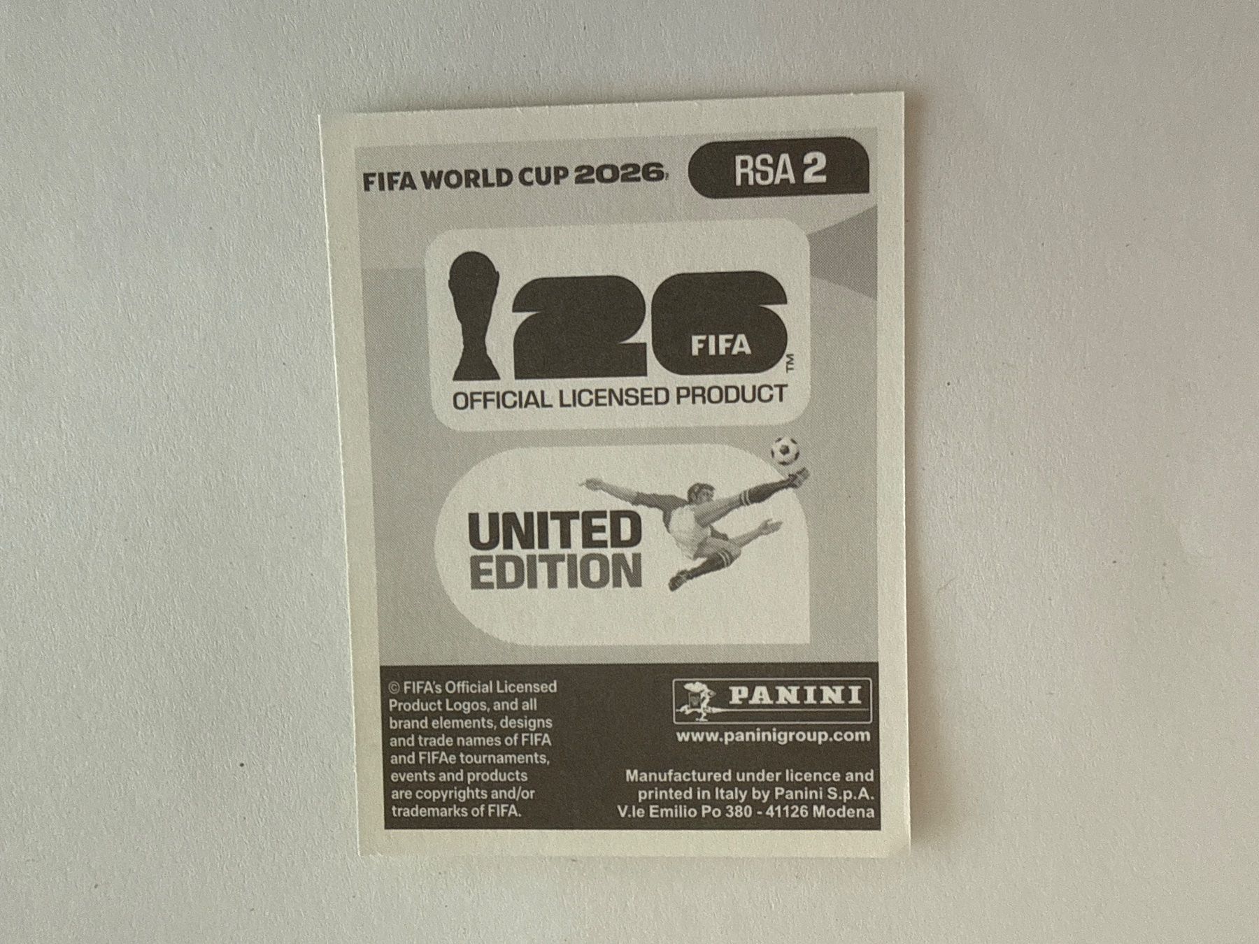 Panini Carte collezionabili: Williams RSA2 - Panini CH Edition WM 2026 – Nuovo (secondo la descrizione) da Grenchen venduto da nicus_aveiro 1