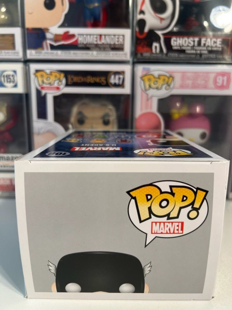 Funko Statuette: Funko POP! Marvel U.S. Agent Edition Limitée Comikaze 2015 – Nuovo e nell'imballaggio originale da Le Mouret venduto da perfectbijou 4