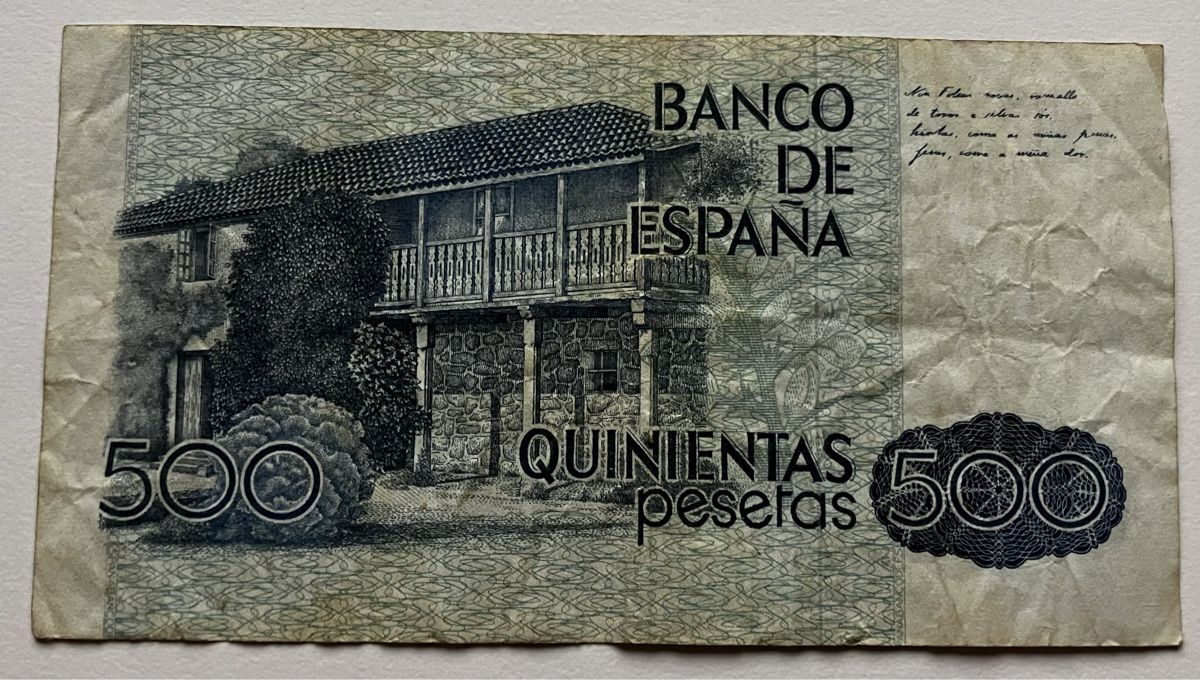 Banconote: Spanien 500 Pesetas 1979 – Usato da Algetshausen venduto da Carrhard 1