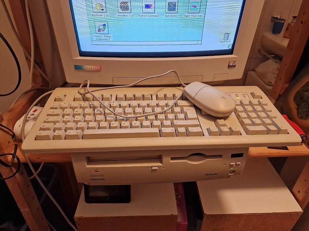 PC: Macintosh Performa 6320 mit miroD1786 T Originaltast.& -Maus – Usato da Arlesheim venduto da vivavitis 1