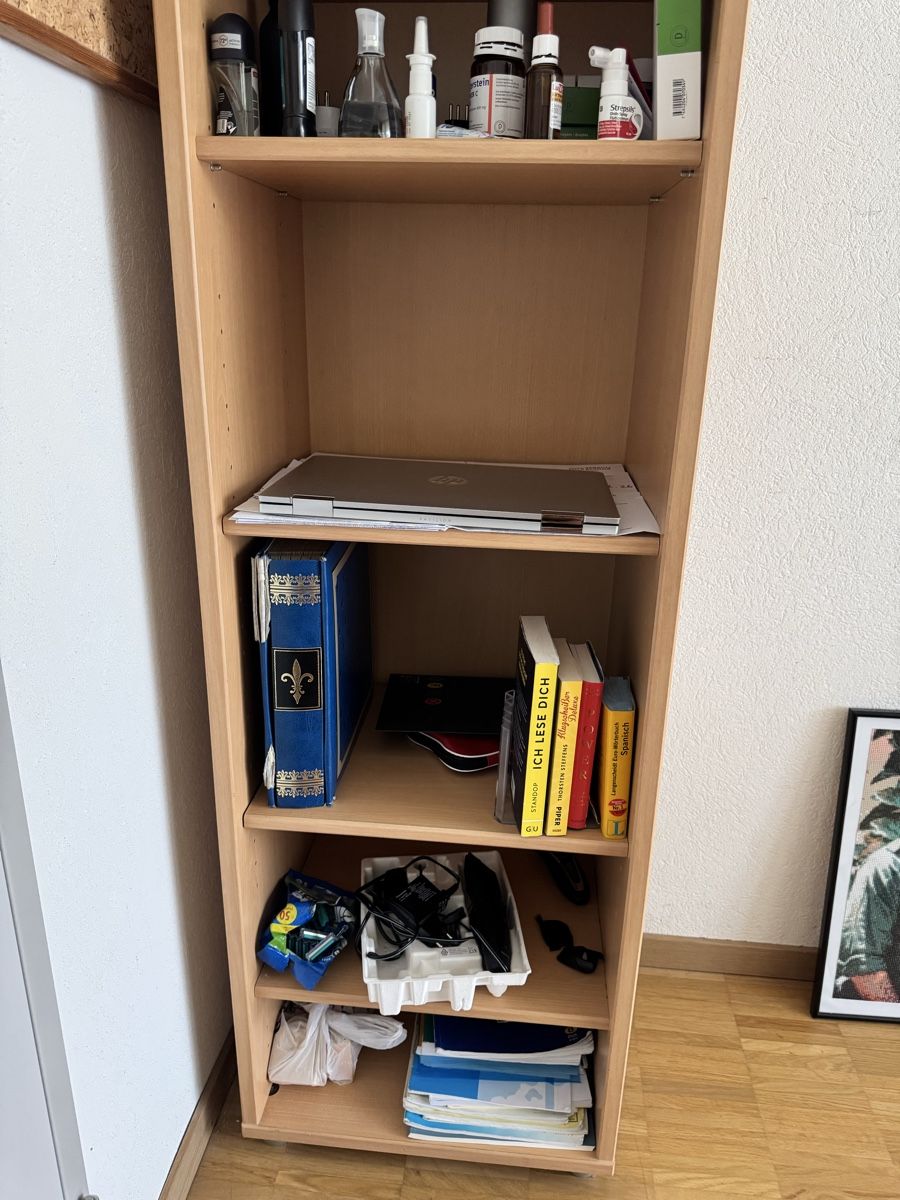 Scaffali: Bücherregal Holz hell mit 5 Fächern – Usato da Regensdorf venduto da Leylad46 1