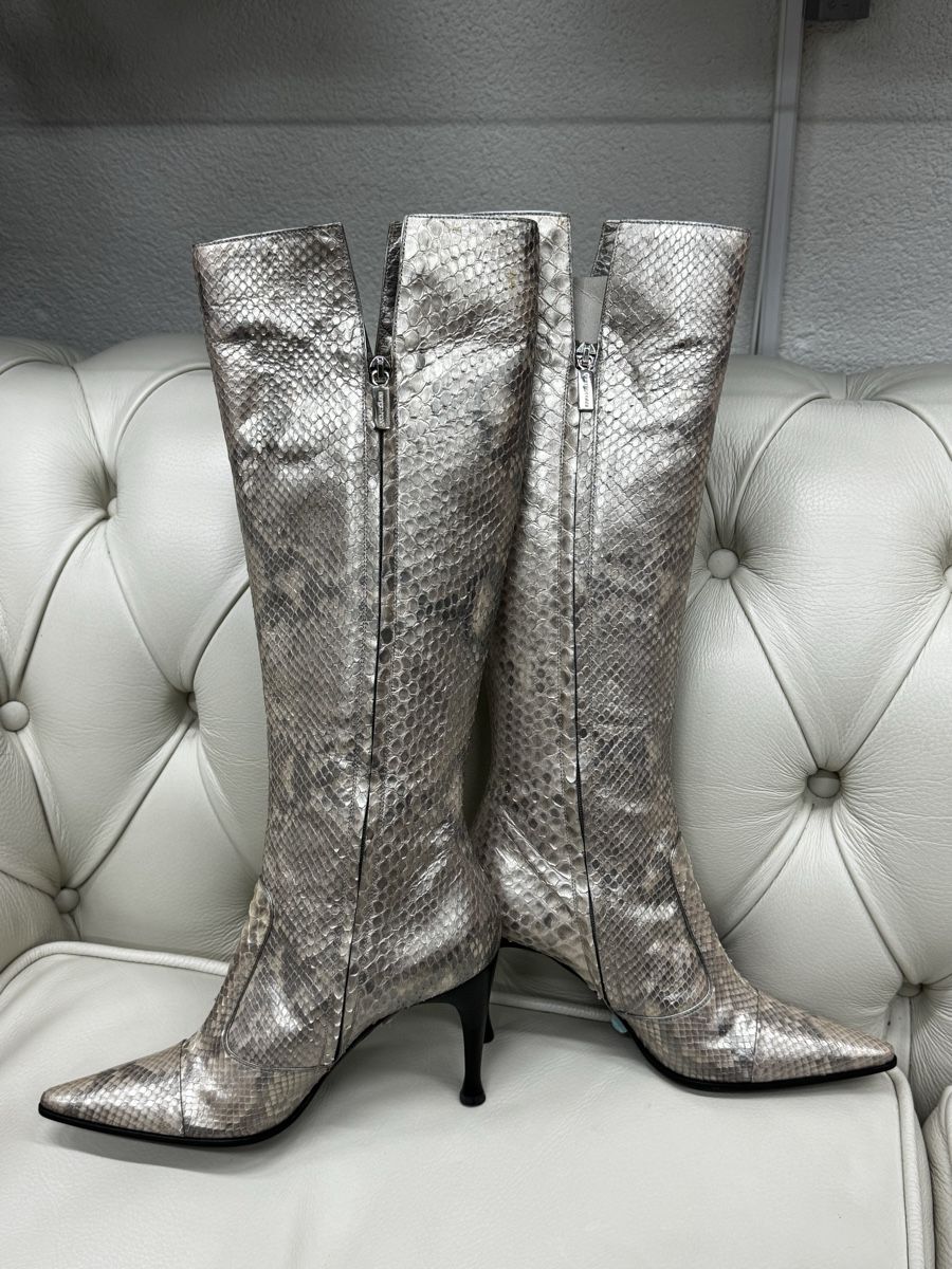 Sergio Rossi Scarpe da donna: Sergio Rossi piton Stiefel NP 1450.- – Nuovo (secondo la descrizione) da Lachen SZ venduto da HelvetiaLuxury 3