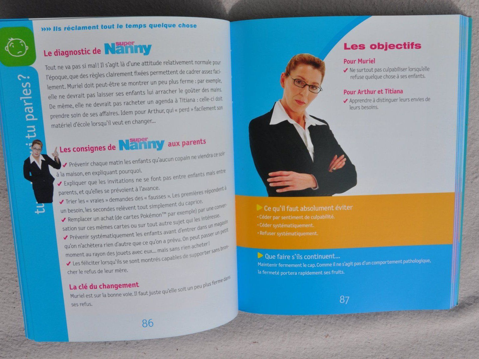 Libri: Super Nanny - tous les bons conseils de Cathy – Usato da Fully venduto da Minouchka 3