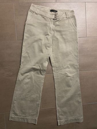 Hose Damen H&M Hennes Gr. 38 beige