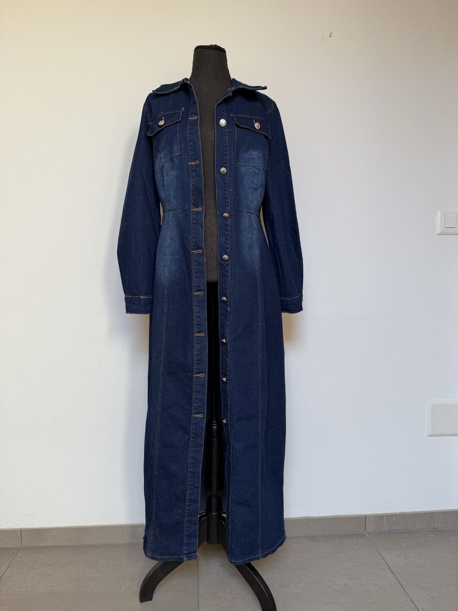 Vestiti: Maxi Mantelkleid aus Denim – Nuovo e nell'imballaggio originale da Sigriswil venduto da ck56 1