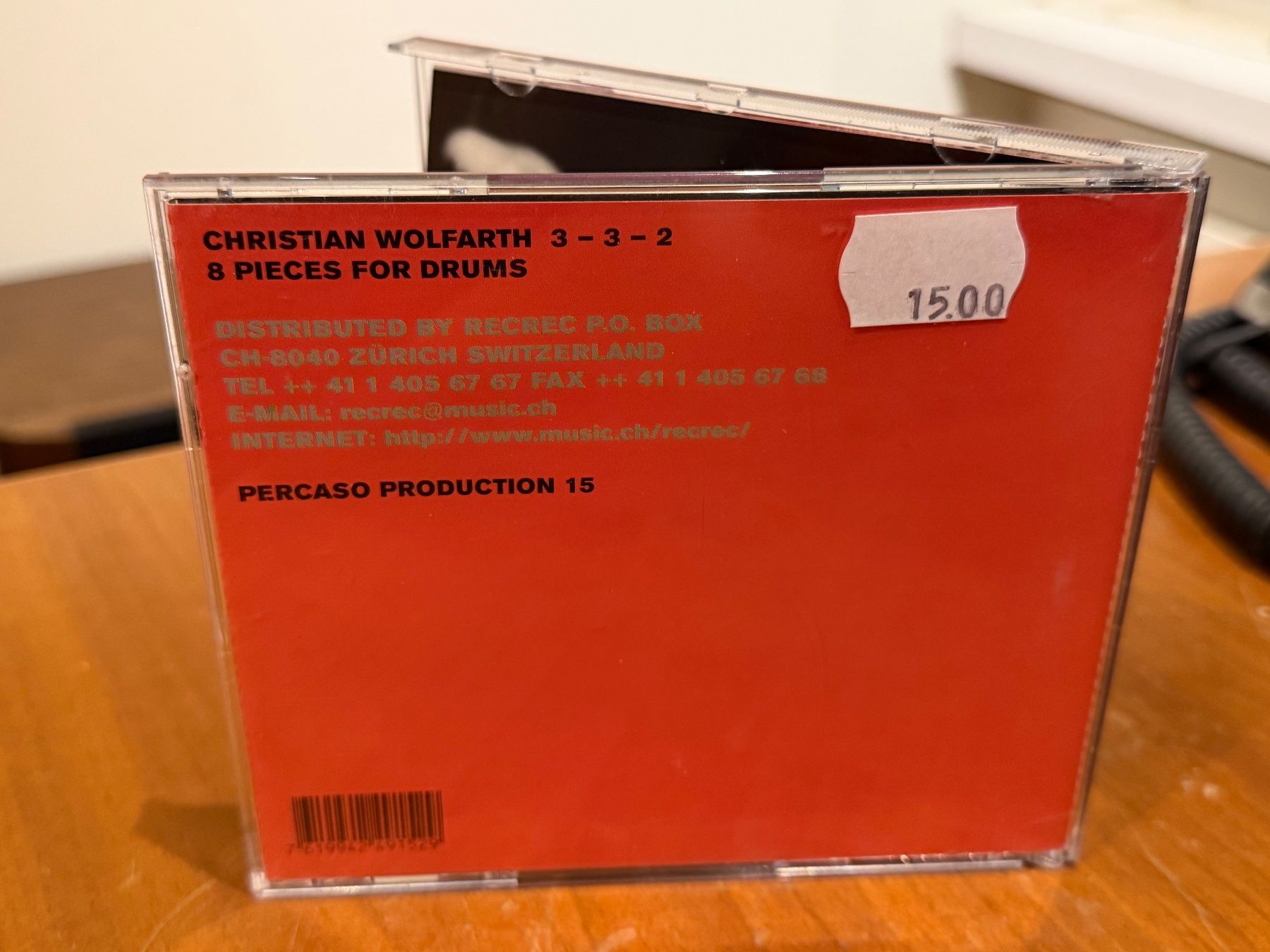 CD: Christian Wolfarth - 3 - 3 - 2 - KA02AS – Nuovo (secondo la descrizione) da Küsnacht ZH venduto da JazzRecords 1