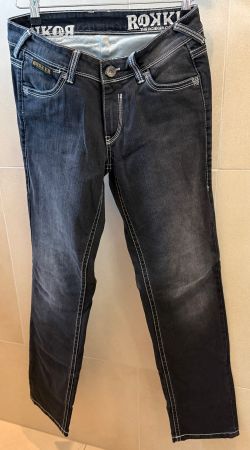 Motorrad Jeans, Damen, Marke Rokker, Grösse W29