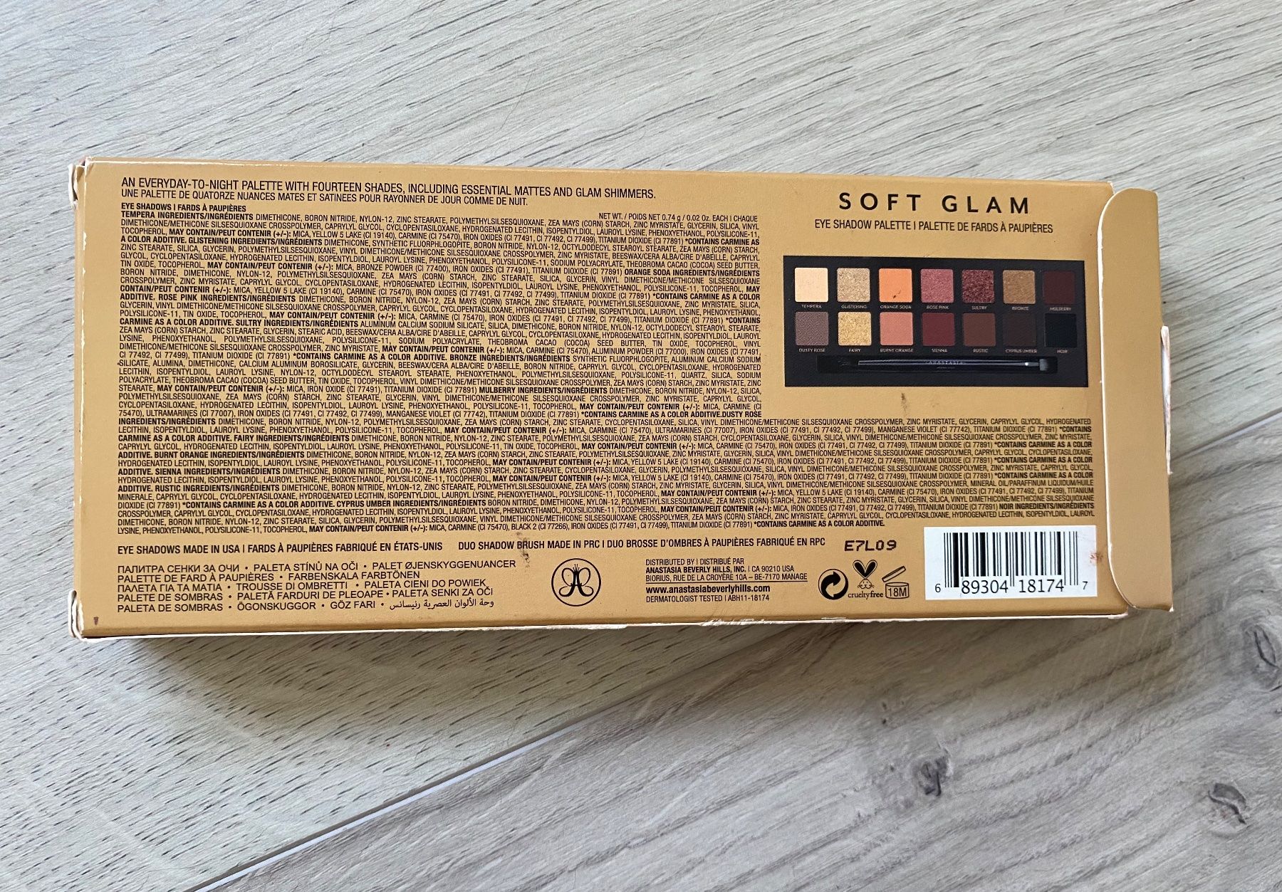 Make-up: ANASTASIA Soft Glam Eyeshadow Palette, – Usato da Dottikon venduto da 6571 4