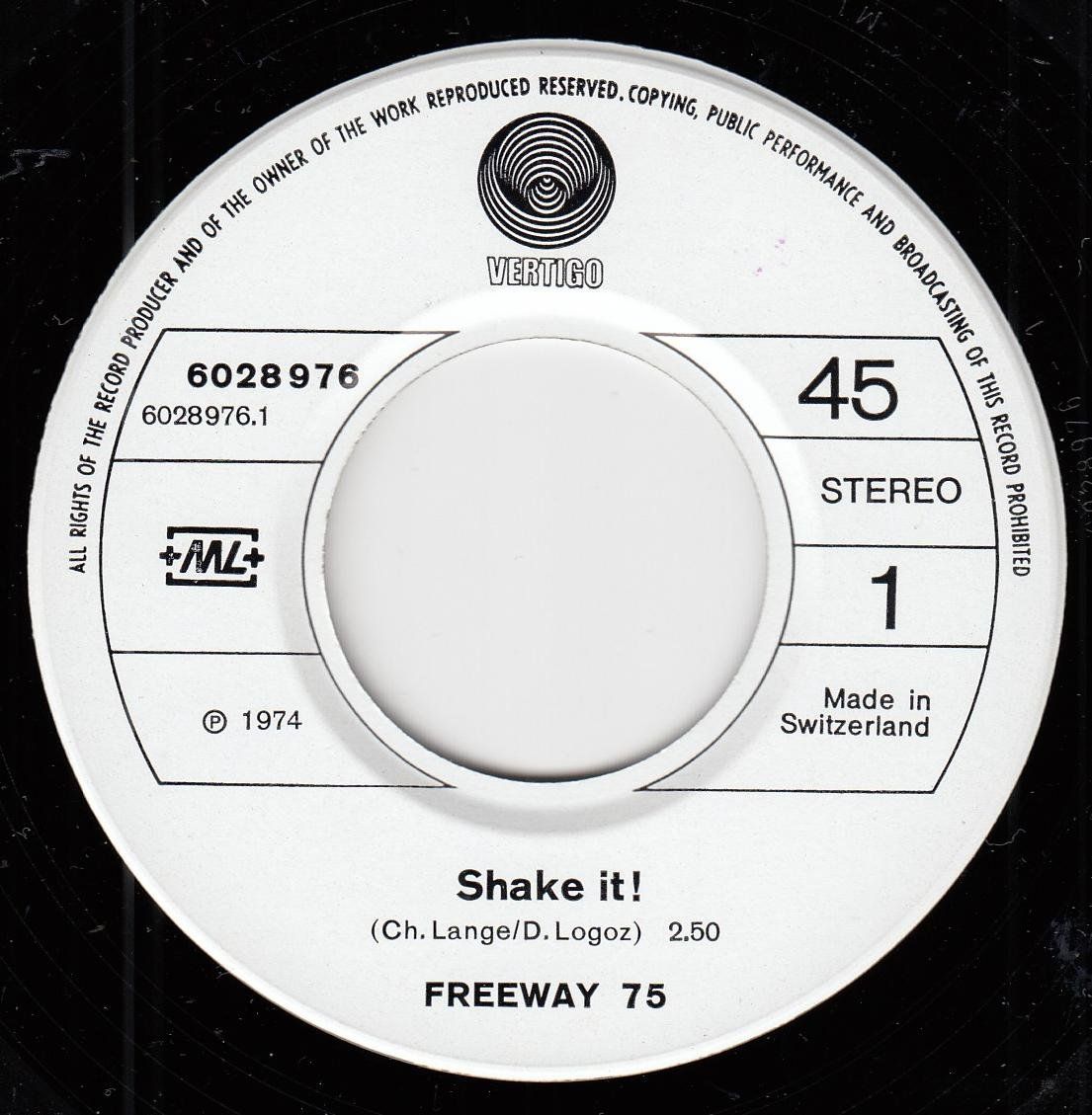 Dischi in vinile: Freeway 75 Vinyl Single CH – Usato da Volketswil venduto da Abcrecords 2