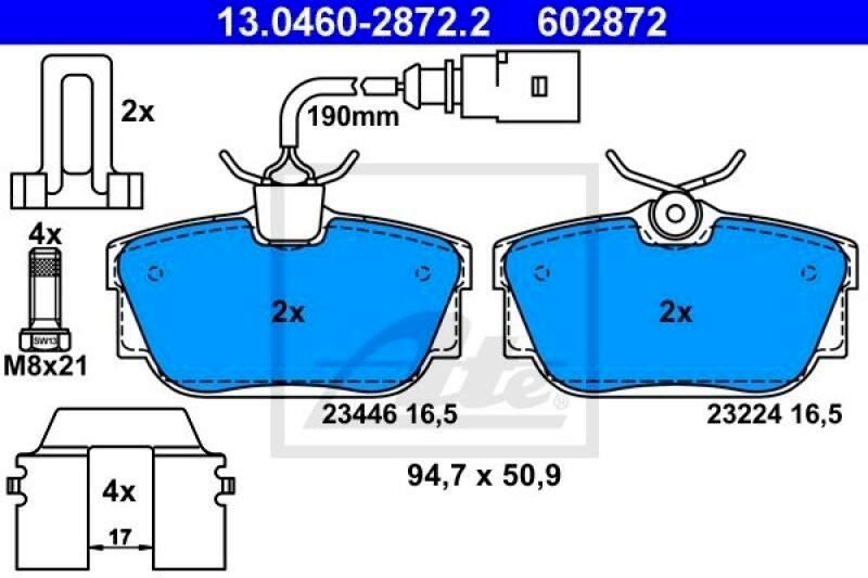 Freni: Bremsscheiben-set Sharan/Galaxy/Alhambra – Nuovo e nell'imballaggio originale da Bottighofen venduto da zaap 3