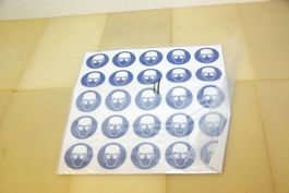 25x Aufkleber - Schutzausrüstung Tragen