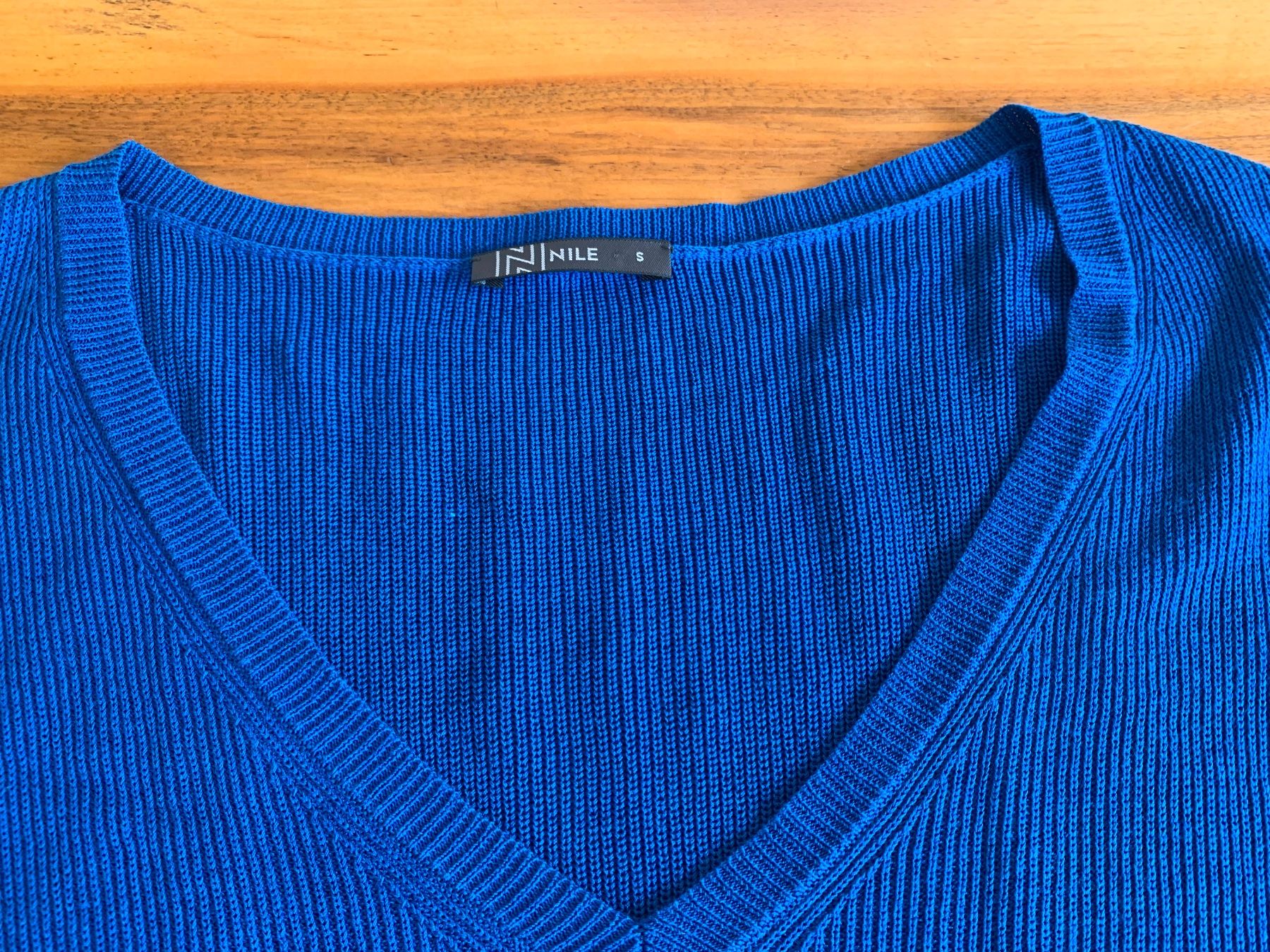 Nile Tops: NILE Royalblauer Pullunder Sommer Gr. S – Neu (gemäss Beschreibung) aus Meiringen von Sheyene 1