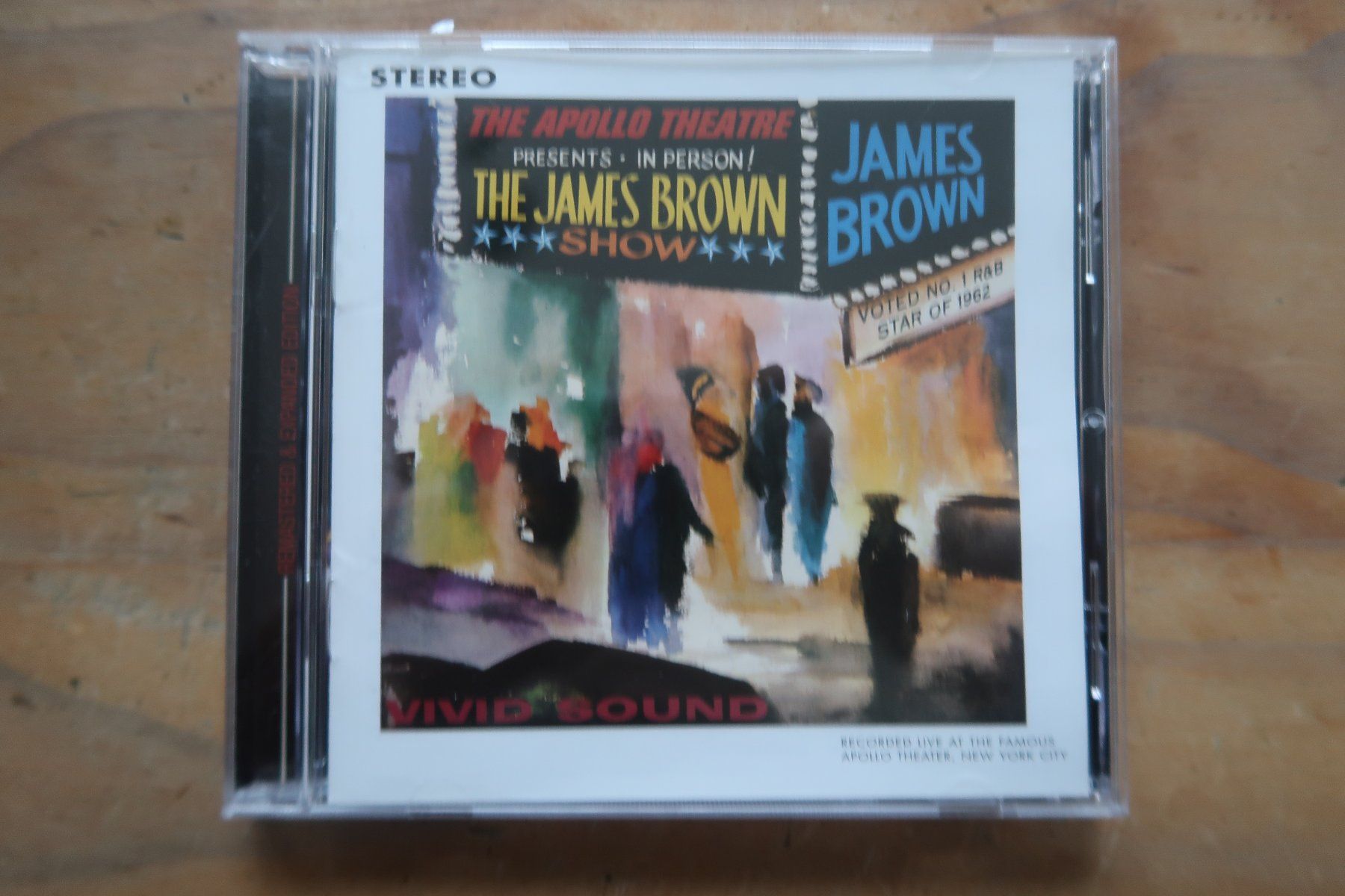 CD: JAMES BROWN - LIVE AT THE APOLLO - CD – Usato da Basel venduto da Patiscat