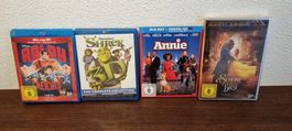 Set aus 4 Filmen 3xBLU-RAY DVD und 1x normale DVD Pack KIDs