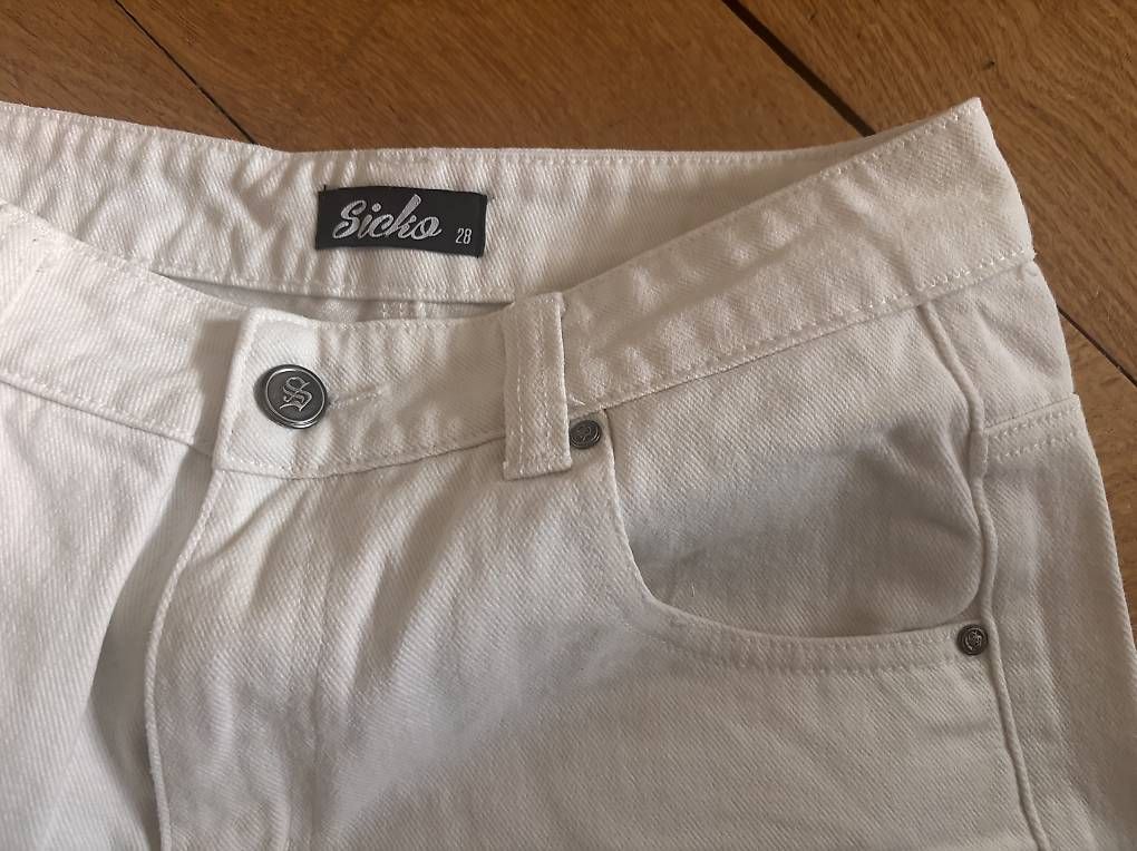 Pantaloni: Jeans weiss, Marke Sicko, Grösse 28 – Usato da Zürich venduto da gucks 3