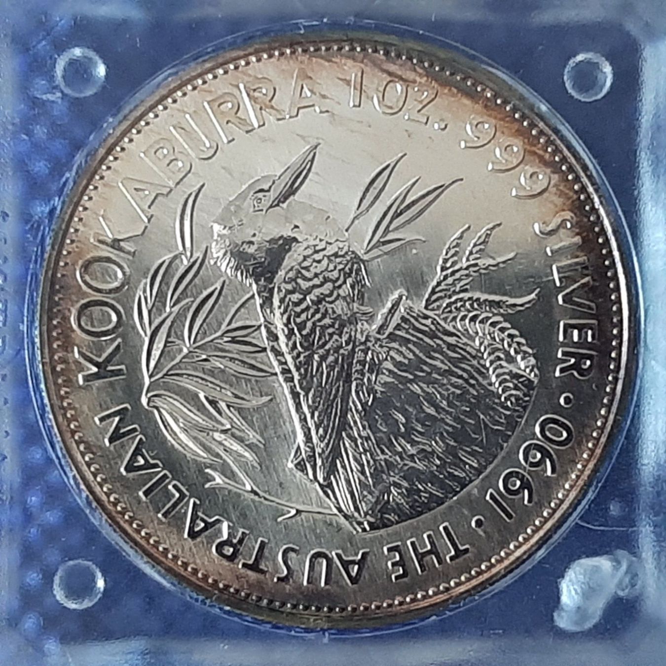 Tutti le monete: 1 oz Silver Australian Kookaburra 1990 – Nuovo e nell'imballaggio originale da Carouge GE venduto da cecob0909 3