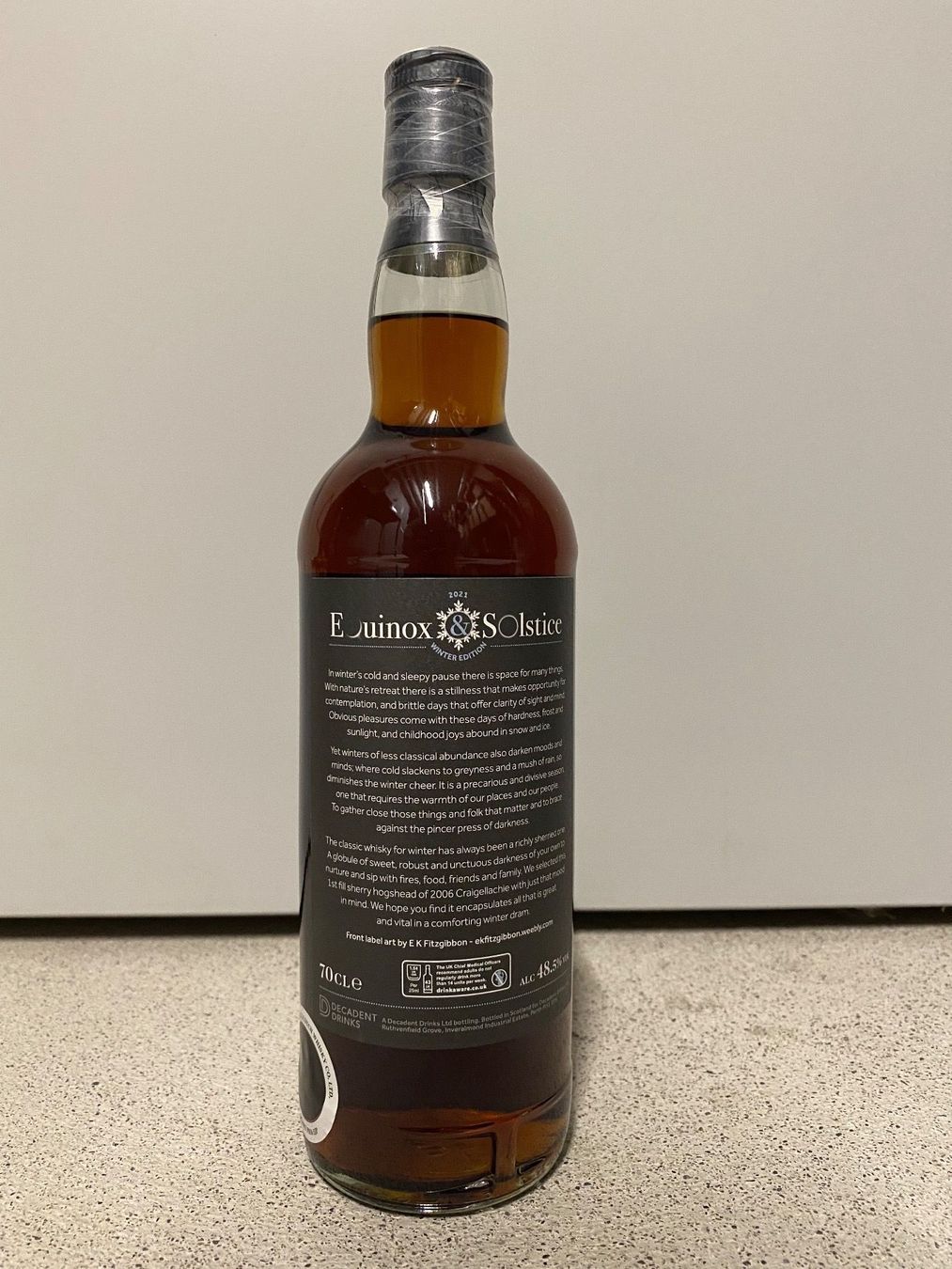 Bevande alcoliche: Craigellachie 15 Decadent Drinks – Nuovo e nell'imballaggio originale da Mönchaltorf venduto da Drammer 1