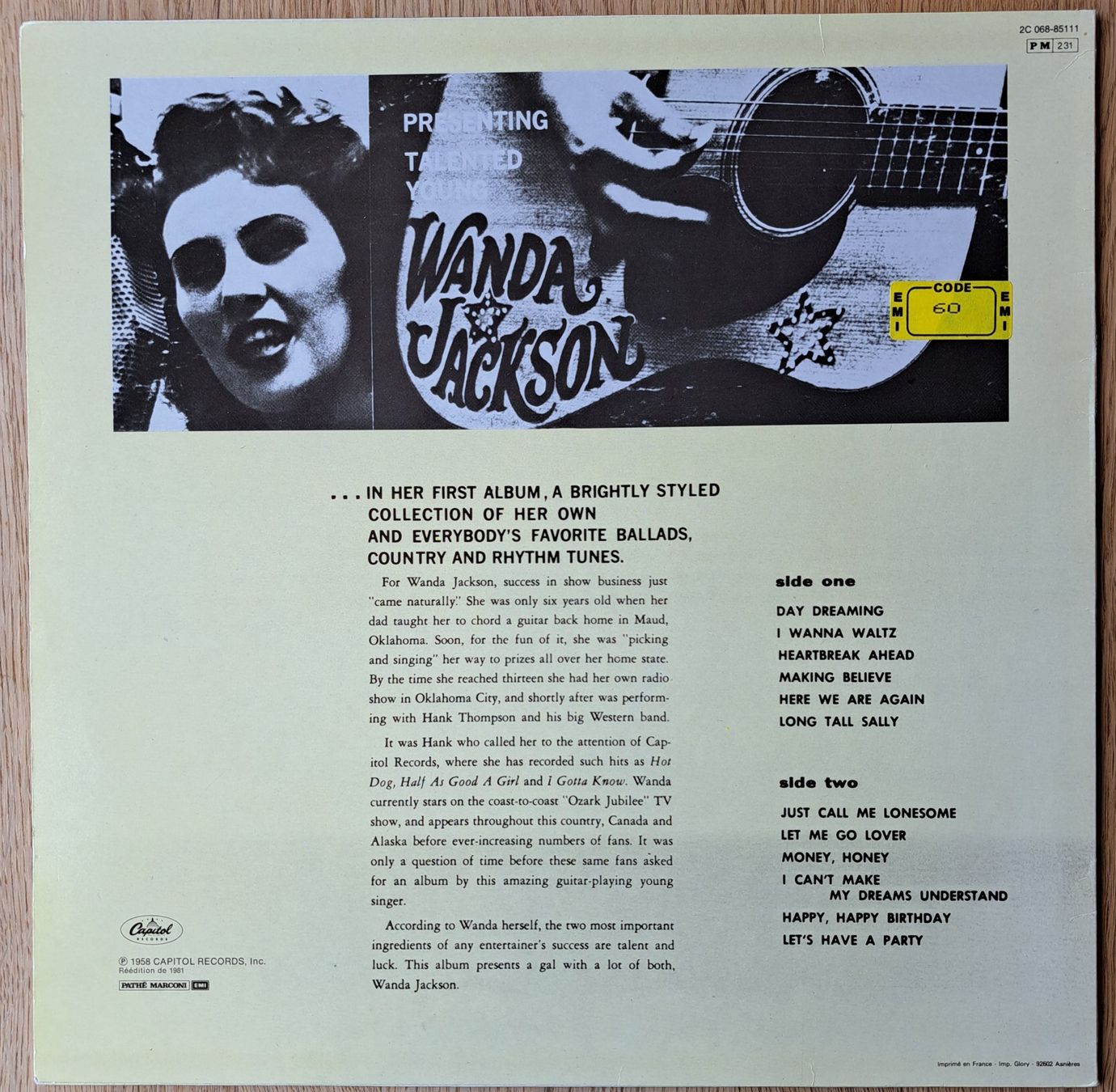 Vinyles: Wanda Jackson - Same – D'occasion à Meggen par Ricardokoch 1