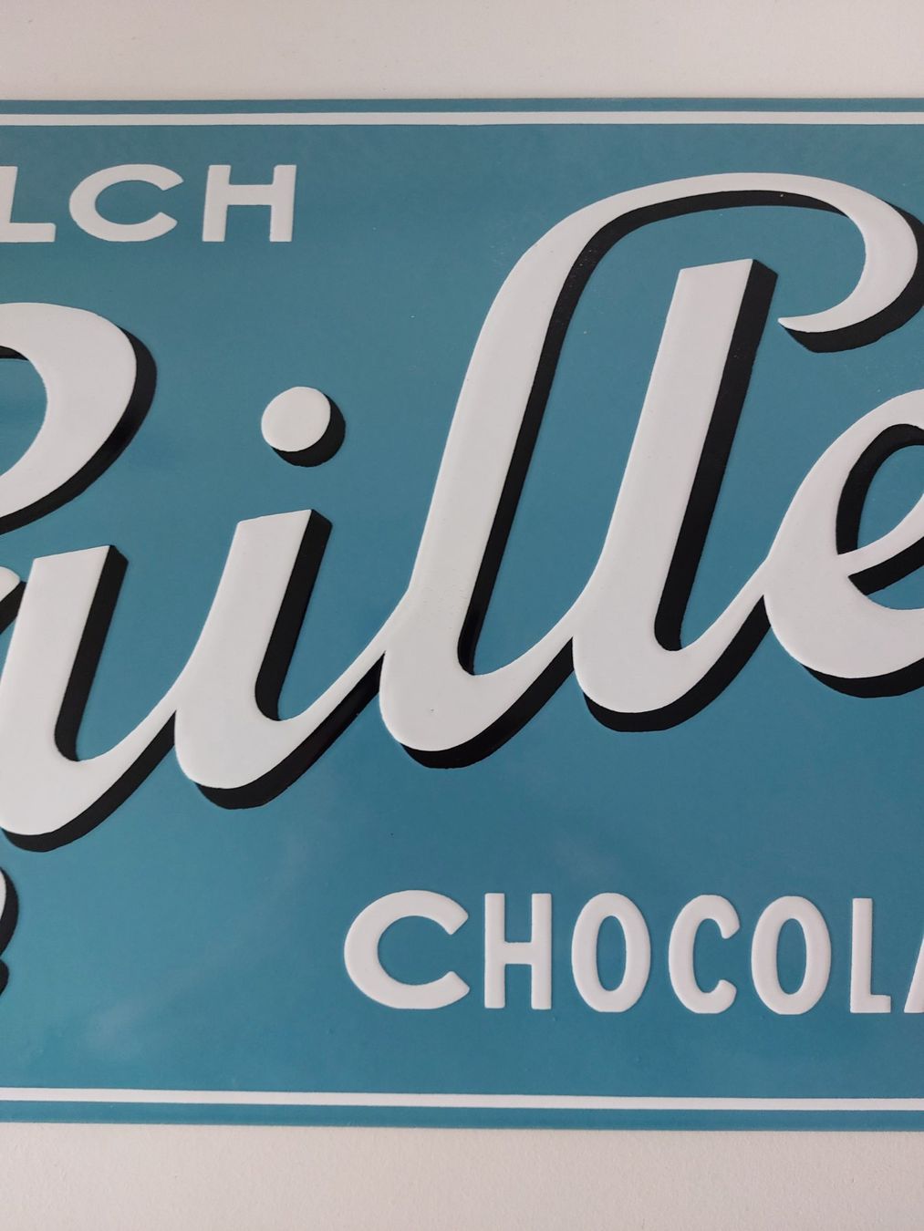 Cailler Insegne: Emailschild Chocolat Cailler plaque émaillée – Usato da Schenkon venduto da Elbarto007 2