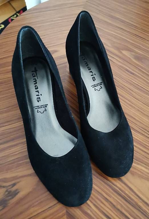 Tamaris Damenschuhe: Schwarze Pumps, samt ig, Gr. 36 – Gebraucht aus Muri b. Bern von Claudiahuegli 3