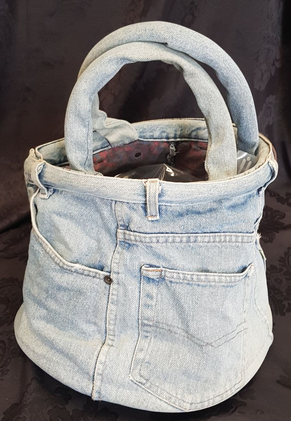 Borse: Jeans Einkaufstasche Eimzelstück – Nuovo (secondo la descrizione) da Figino venduto da mayam63 3