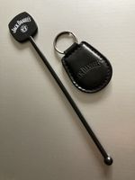 Jack Daniel‘s Whisky Schlüsselanhänger + Cocktailrührer
