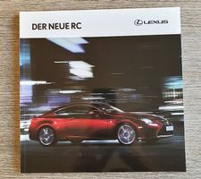Broschüre Lexus RC - Top Zustand!