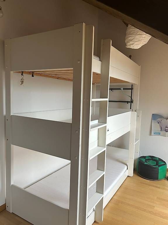 Letti: Dreier Hochbett zu verschenken – Usato da Birsfelden venduto da sch_5dwv 1