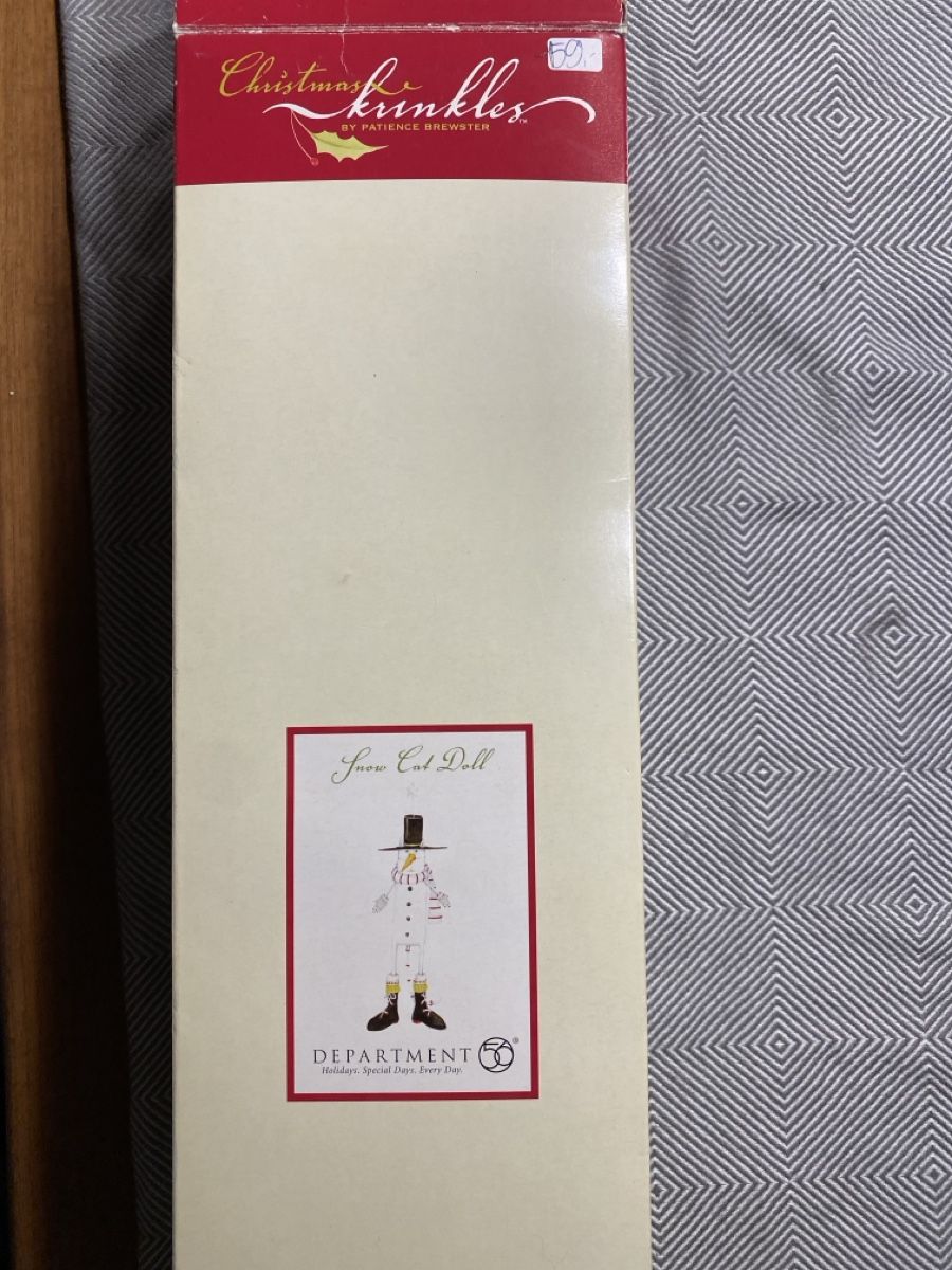 Statuette: Krinkles Schnee Kater – Nuovo (secondo la descrizione) da Rubigen venduto da co2ralu 1