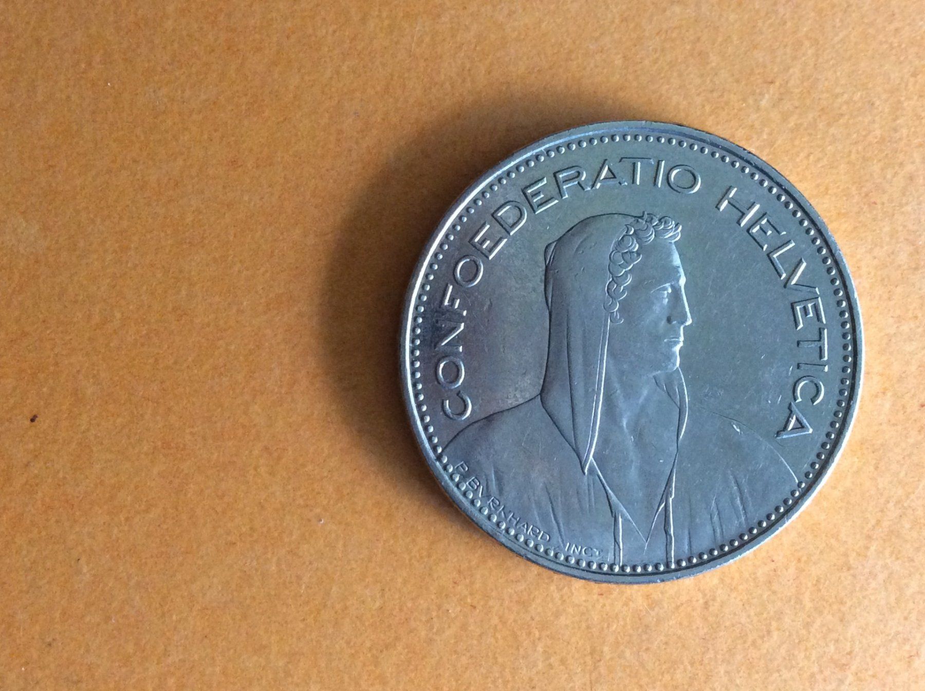 Alle Münzen: 5 francs  2014  Jolie – Gebraucht aus Genève von pie_fh2d 1