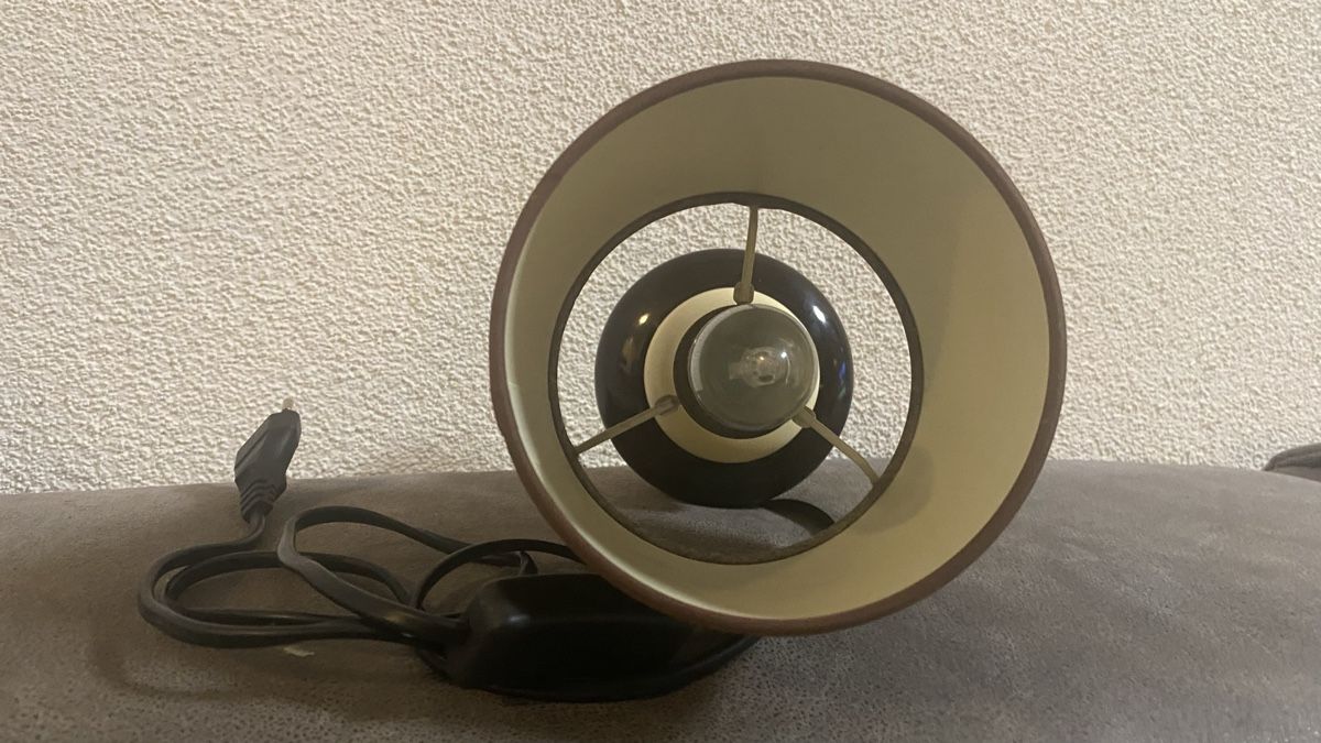 Lampes: Tischlampe/Nachttischlampe Seylumiere Choco/Creme  – D'occasion à Zürich par Timi80 2