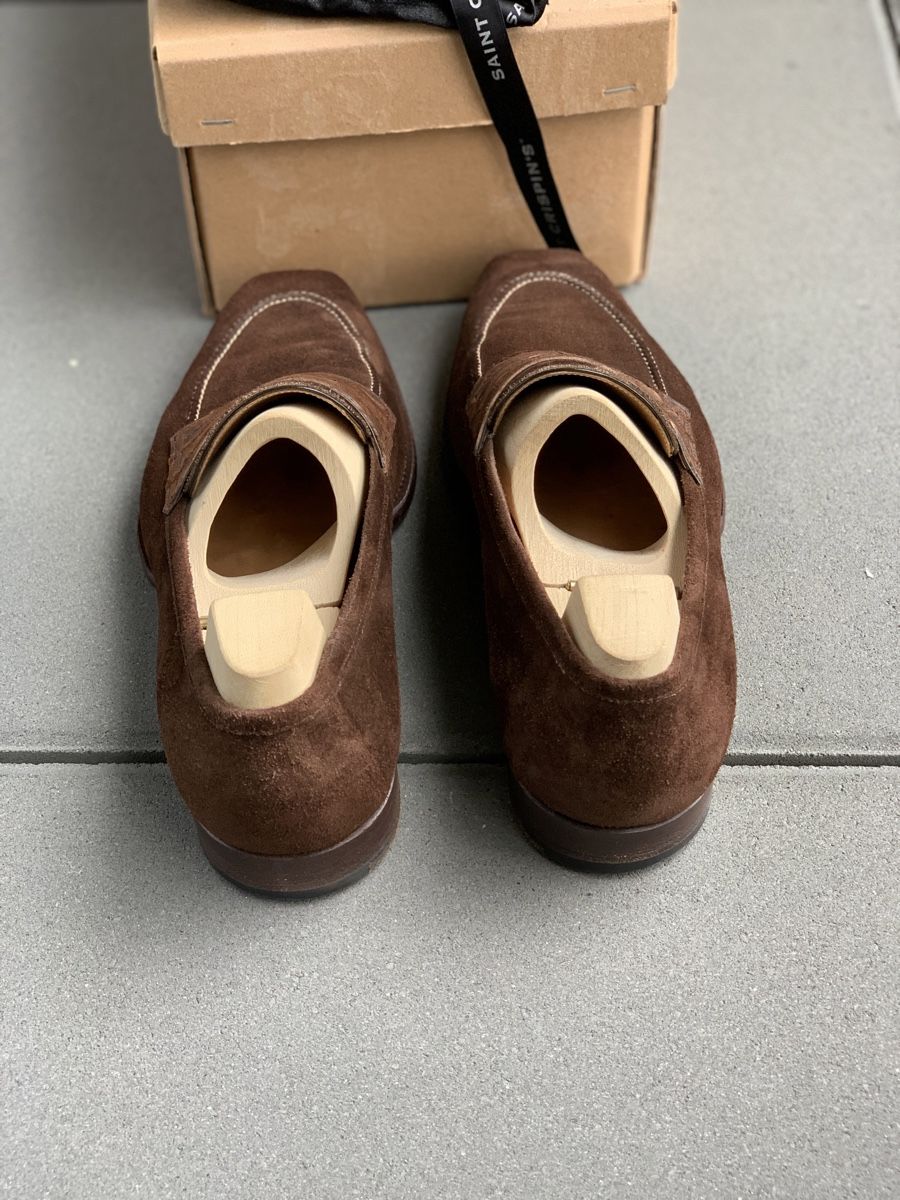 Herrenschuhe: Suede Penny Loafers - handgemacht – Gebraucht aus Männedorf von alexzh007 2