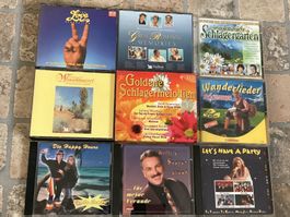 Schlager und Andere CD‘s, siehe Fotos und Beschreibung