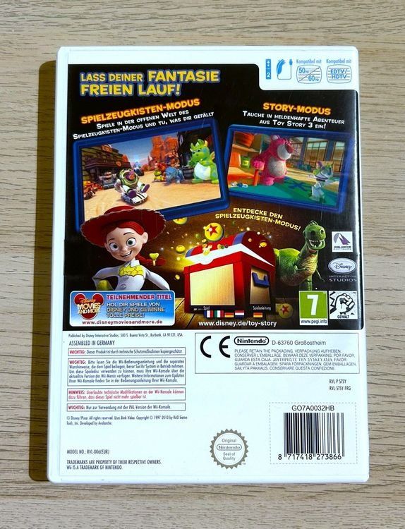 Nintendo Giochi: Toy Story 3 Nintendo Wii – Usato da St. Gallen venduto da Alpine.Arcade 1