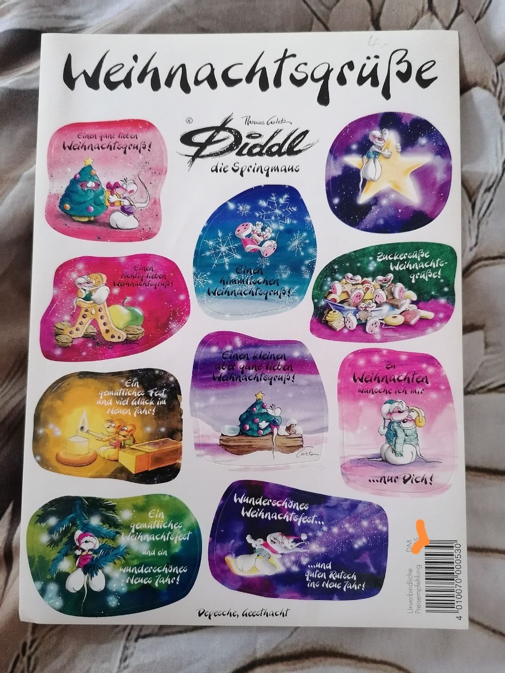 Sticker: 10 DIDDL WEIHNACHTSGRUSS AUFKLEBER – Nuovo (secondo la descrizione) da Pratteln venduto da ThereseZ